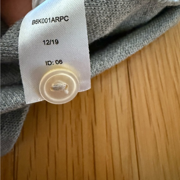 Psycho Bunny Men’s XS Gray Classic Polo 2-button placket front short sleeve - Picture 6 of 6